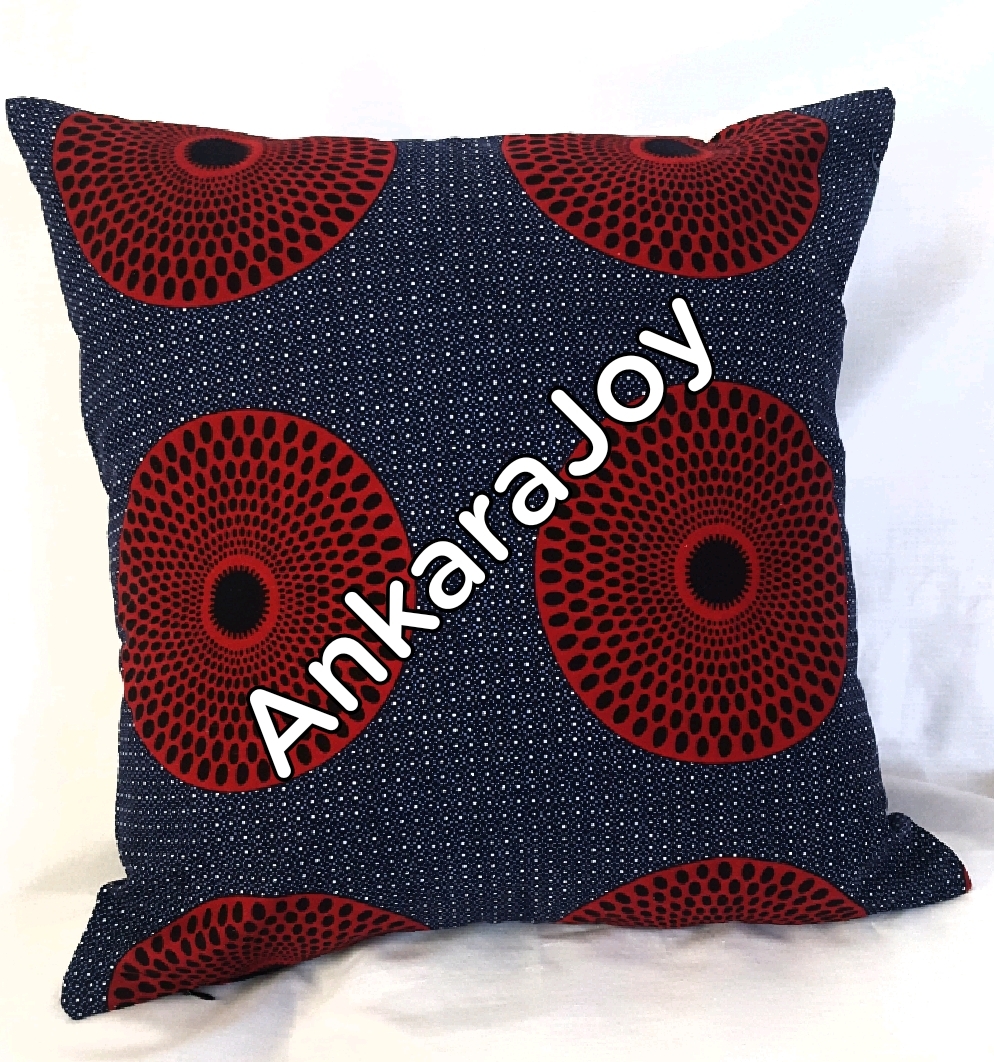 African Cushion Covers16" X 16"RCD8 Ankara Joy The Joy Of Ankara